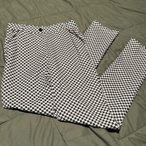Betabrand Yoga Dress Pants with cute Cat design
